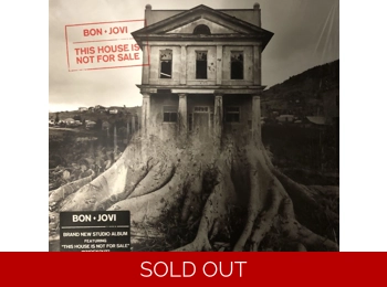 Bon Jovi - This House Is Not For Sale - UK 10 Track Black Vinyl In Gatefold Sleeve